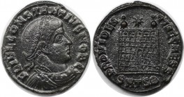 Follis 337 - 361 n. Chr 
Römische Münzen, MÜNZEN DER RÖMISCHEN KAISERZEIT. Constantius II. Follis 337-361 n. Chr. (3.10 g. 19 mm) Vs.: FL IVL CONSTAN...