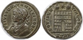 Follis 337 - 361 n. Chr 
Römische Münzen, MÜNZEN DER RÖMISCHEN KAISERZEIT. Constantius II. Follis 337-361 n. Chr. (2.82 g. 19 mm) Vs.: FL IVL CONSTAN...
