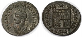 Follis 337 - 361 n. Chr 
Römische Münzen, MÜNZEN DER RÖMISCHEN KAISERZEIT. Constantius II. Follis 337-361 n. Chr. (2.90 g. 21 mm) Vs.: FL IVL CONSTAN...