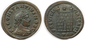Follis 337 - 361 n. Chr 
Römische Münzen, MÜNZEN DER RÖMISCHEN KAISERZEIT. Constantius II. Follis 337-361 n. Chr. (2.76 g. 21 mm) Vs.: FL CONSTANTIVS...