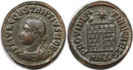 Follis 337 - 361 n. Chr 
Römische Münzen, MÜNZEN DER RÖMISCHEN KAISERZEIT. Constantius II. Follis 337-361 n. Chr. (3.01 g. 18.5 mm) Vs.: FL IVL CONST...