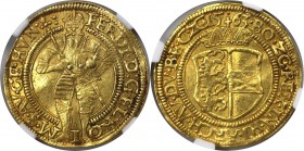 Dukat 1563 
RDR – Habsburg – Österreich, RÖMISCH-DEUTSCHES REICH. Ferdinand I. Dukat 1563, Klagenfurt mint. Gold. Fr-42. NGC AU-58