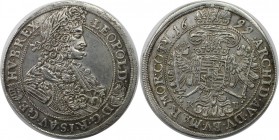 1/2 Reichstaler 1699 KB
RDR – Habsburg – Österreich, RÖMISCH-DEUTSCHES REICH. Leopold I. (1657-1705). 1/2 Reichstaler 1699 KB, Kremnitz, Silber. 14,0...