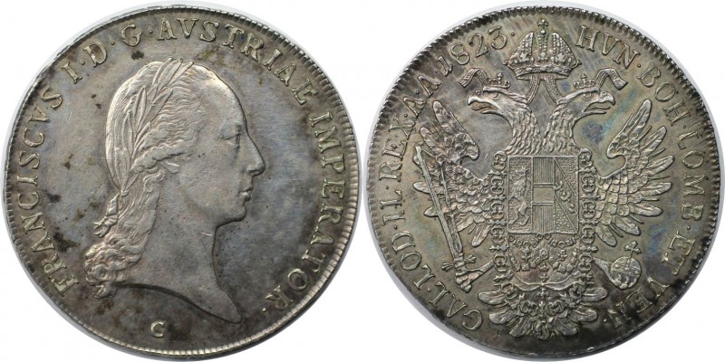 Taler 1823 C
RDR – Habsburg – Österreich, KAISERREICH ÖSTERREICH. Franz II (I)....