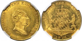 Ducat 1816 
Altdeutsche Münzen und Medaillen, BAYERN / BAVARIA. Maximilian I. Joseph (1806-1825). Ducat 1816, Gold. KM 703. NGC MS-61