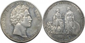 Konv.-Taler 1832 
Altdeutsche Münzen und Medaillen, BAYERN / BAVARIA. Ludwig I. (1825-1848). Konv.-Taler 1832, Otto Prinz von Bayern, Griechenlands e...