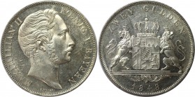 Doppelgulden 1848 
Altdeutsche Münzen und Medaillen, BAYERN / BAVARIA. Maximillian II. Joseph (1848-1864). Doppelgulden 1848. AKS 150, Thun 90, Jaege...