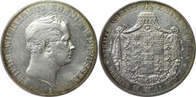 Vereinsdoppeltaler 1843 A
Altdeutsche Münzen und Medaillen, BRANDENBURG IN PREUSSEN. Friedrich Wilhelm IV. (1840-1861). Vereinsdoppeltaler 1843 A, Si...