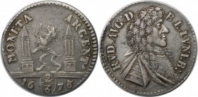 2/3 Taler 1675 B
Altdeutsche Münzen und Medaillen, BRAUNSCHWEIG - STADT. 2/3 Taler 1675 B, mit Titel und Brustbild Rudolf Augusts von Braunschweig-Wo...