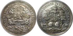 Medaille ND (18. Jahrhundert) 
Altdeutsche Münzen und Medaillen, HAMBURG. Medaille ND (18. Jahrhundert), Silber. 40 mm. GPH-1159. PCGS SP-62