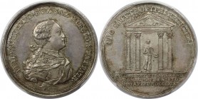 Medaille 1769 
Altdeutsche Münzen und Medaillen, SACHSEN - ALBERTINE. Friedrich August III. (I.), (1763-1827). Medaille 1769, Silber. 33 mm. Mers-193...