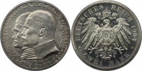 2 Mark 1904 
Deutsche Münzen und Medaillen ab 1871, REICHSSILBERMÜNZEN, Hessen-Darmstadt. Ernst Ludwig (1892-1918). 2 Mark 1904, auf den 400. Geburts...