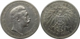5 Mark 1898 A
Deutsche Münzen und Medaillen ab 1871, REICHSSILBERMÜNZEN, Preußen, Wilhelm II. (1888-1918). 5 Mark 1898 A, Silber. Jaeger 104. Sehr sc...