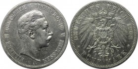 5 Mark 1902 A
Deutsche Münzen und Medaillen ab 1871, REICHSSILBERMÜNZEN, Preußen, Wilhelm II. (1888-1918). 5 Mark 1902 A, Silber. Jaeger 104. Sehr sc...