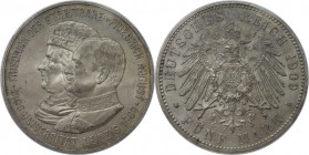 5 Mark 1909 
Deutsche Münzen und Medaillen ab 1871, REICHSSILBERMÜNZEN, Sachsen, Friedrich August III. (1904-1918). 5 Mark 1909, 500-Jahrfeier Univer...