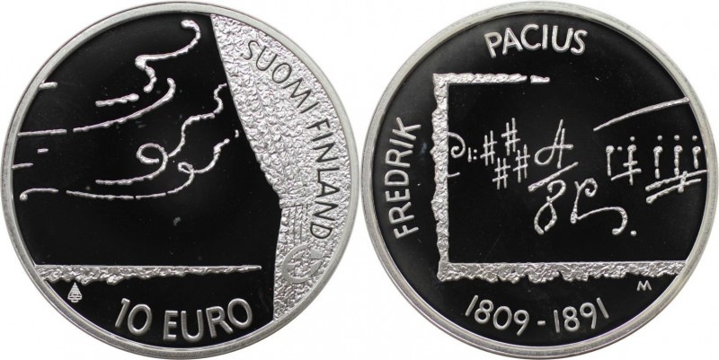 10 Euro 2009 
Europäische Münzen und Medaillen, Finnland / Finland. Frederik Pa...