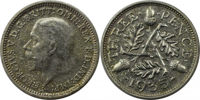 3 Pence 1935 
Europäische Münzen und Medaillen, Großbritannien / Vereinigtes Kö...