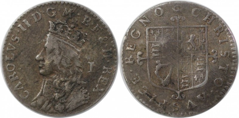 Penny 1660-1662 
Europäische Münzen und Medaillen, Großbritannien / Vereinigtes...