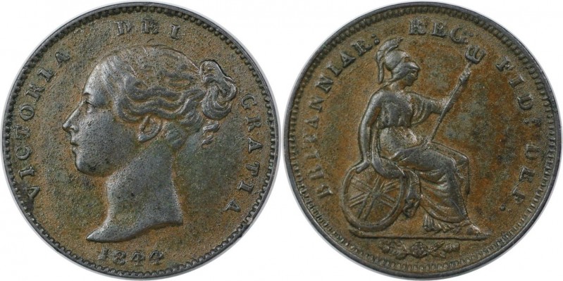 1/3 Farthing 1844 
Europäische Münzen und Medaillen, Großbritannien / Vereinigt...