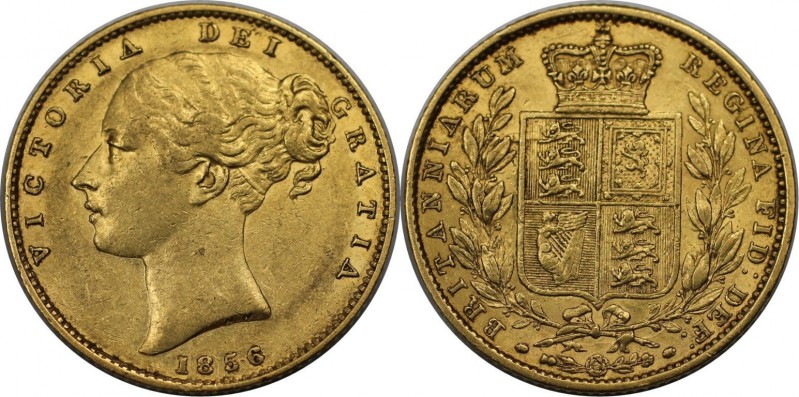 Sovereign 1856 
Europäische Münzen und Medaillen, Großbritannien / Vereinigtes ...