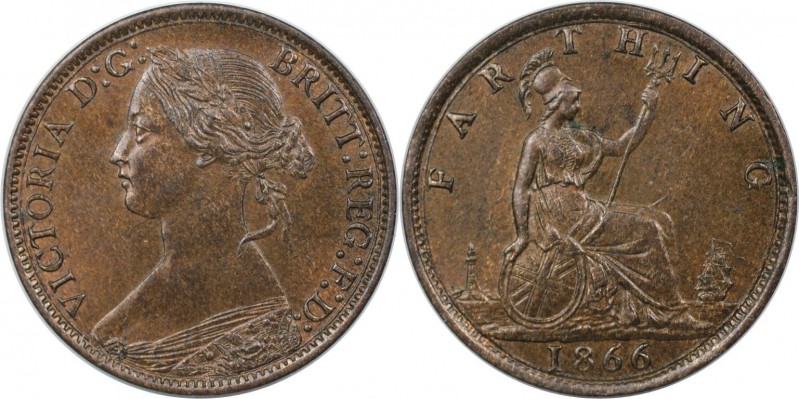 Farthing 1866 
Europäische Münzen und Medaillen, Großbritannien / Vereinigtes K...