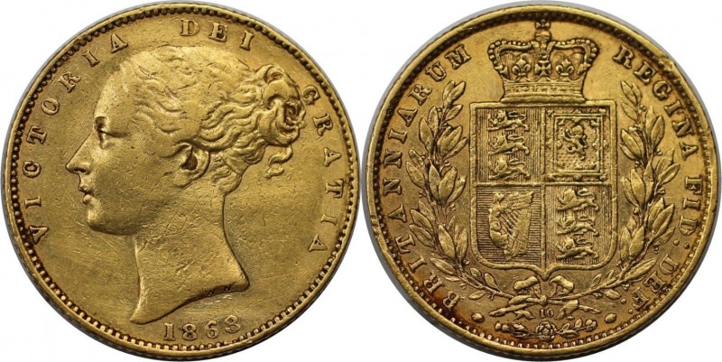 Sovereign 1868 
Europäische Münzen und Medaillen, Großbritannien / Vereinigtes ...