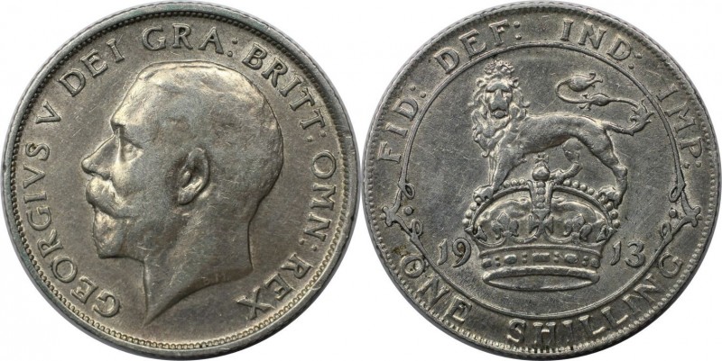 Shilling 1913 
Europäische Münzen und Medaillen, Großbritannien / Vereinigtes K...