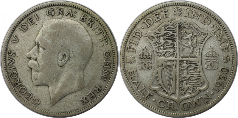 1/2 Crown 1930 
Europäische Münzen und Medaillen, Großbritannien / Vereinigtes ...