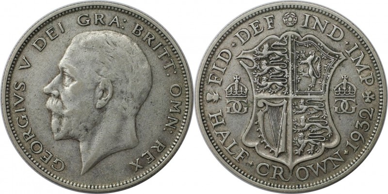 1/2 Crown 1932 
Europäische Münzen und Medaillen, Großbritannien / Vereinigtes ...