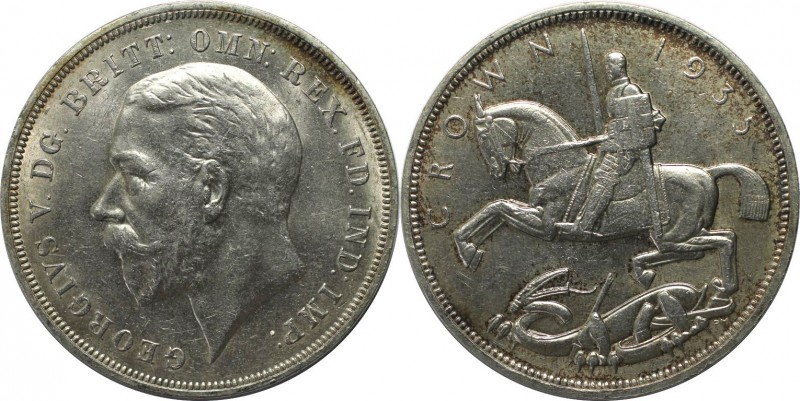 1 Crown 1935 
Europäische Münzen und Medaillen, Großbritannien / Vereinigtes Kö...