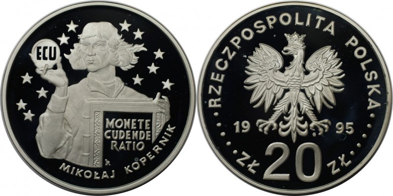 20 Zlotych 1995 
Europäische Münzen und Medaillen, Polen / Poland. Mikolaj Kope...