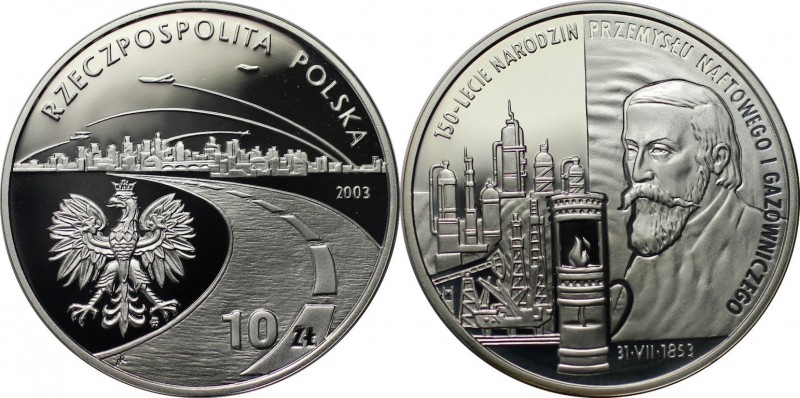 10 Zlotych 2003 
Europäische Münzen und Medaillen, Polen / Poland. Gedenkmünze....