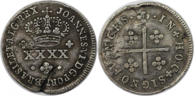 50 Reis ND (1816-1826) 
Europäische Münzen und Medaillen, Portugal. Johann VI. ...