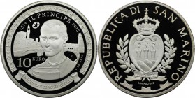 10 Euro 2013 
Europäische Münzen und Medaillen, San Marino. 500 Jahrestag von Niccolo Machiavelli. 10 Euro 2013, Silber. Polierte Platte