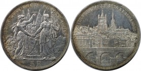 5 Franken / Schützentaler 1876 
Europäische Münzen und Medaillen, Schweiz / Switzerland. 5 Franken / Schützentaler 1876, auf das Schützenfest Lausann...