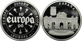 Medaille 1996 
Europäische Münzen und Medaillen, Spanien / Spain. Medaille 1996, Silber. Polierte Platte