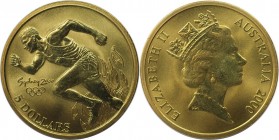 5 Dollars 2000 
Weltmünzen und Medaillen, Australien / Australia. Sydney 2000 Olympics - Leichtathletik.. 5 Dollars 2000. Aluminium-Bronze. KM 356. S...