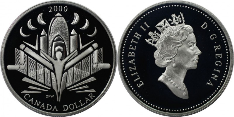 Dollar 2000 
Weltmünzen und Medaillen, Kanada / Canada. Millennium. Dollar 2000...