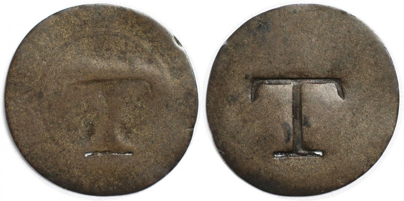Peso ND 
Weltmünzen und Medaillen, Mexiko / Mexico. Peso? ND, mit Stempel "T". ...