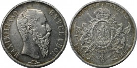 1 Peso 1866 Mo
Weltmünzen und Medaillen, Mexiko / Mexico. Maximilian (1864-1867). 1 Peso 1866 Mo, Silber. KM 388.1. Sehr schön-vorzüglich