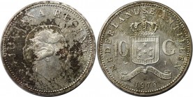 10 Gulden 1978 
Weltmünzen und Medaillen, Niederländische Antillen / Netherlands Antilles. Juliana (1952-1980). 150 Jahre Bank. 10 Gulden 1978, Silbe...