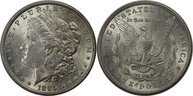 Dollar 1885 
Weltmünzen und Medaillen, Vereinigte Staaten / USA / United States...