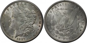 Dollar 1887 
Weltmünzen und Medaillen, Vereinigte Staaten / USA / United States. Morgan Dollar 1887, Silber. Stempelglanz