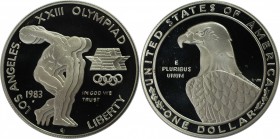 Dollar 1983 S
Weltmünzen und Medaillen, Vereinigte Staaten / USA / United States. XXIII. Olympische Sommerspiele 1984 in Los Angeles - Diskuswerfer. ...