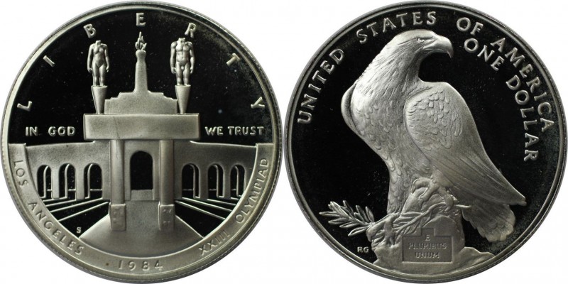 Dollar 1984 S
Weltmünzen und Medaillen, Vereinigte Staaten / USA / United State...