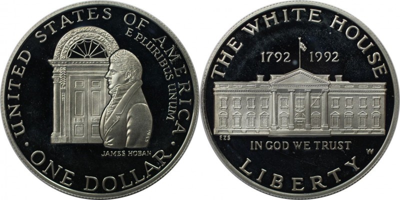 Dollar 1992 W
Weltmünzen und Medaillen, Vereinigte Staaten / USA / United State...