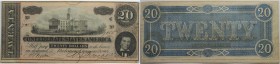 20 Dollars 1864 
Banknoten, USA / Vereinigte Staaten von Amerika, Konförderierte Staaten von Amerika / Confederate States of America. 20 Dollars 17.0...