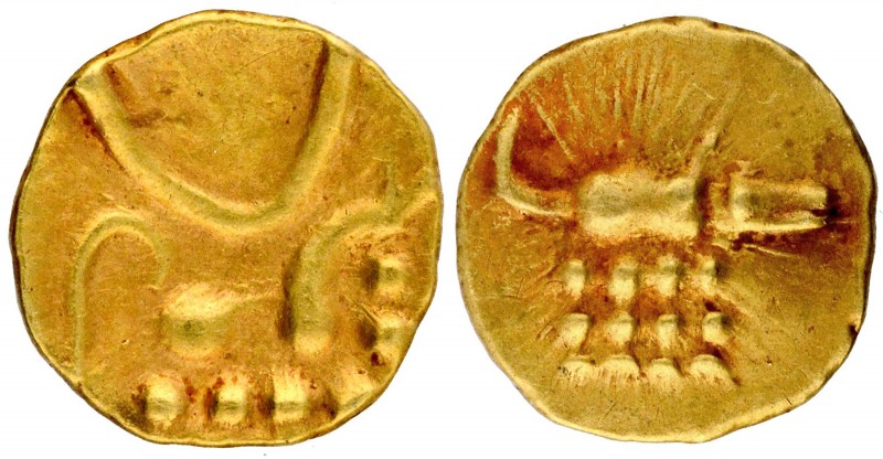 Hindu Medieval of India
Hoysala Kingdom
Gold Fanam
Hoysala Dynasty (10-13 Cen...
