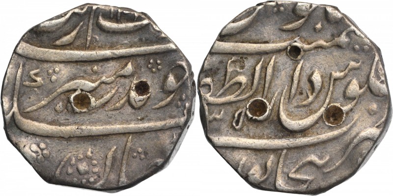 Mughal Coins
09. Aurangzeb Alamgir, Muhayyi-ud-din (1658-1707)
Rupee 01
Auran...