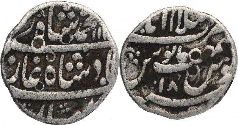 Mughal Coins
20. Muhammad Shah (1719-1748)
Rupee 01
Muhammad Shah, Islamabad ...
